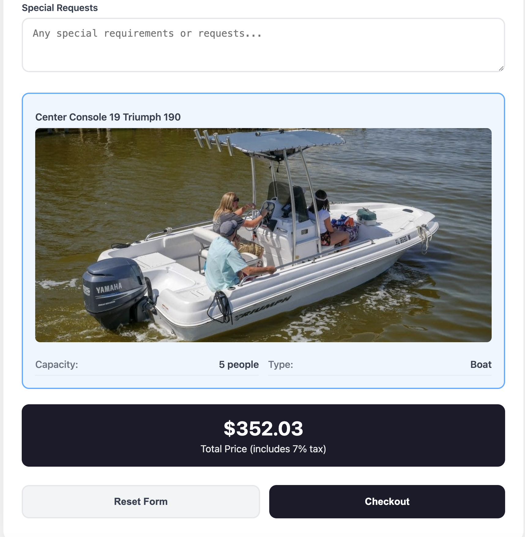 Smart Booking System - Step 2
